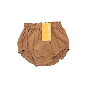 BONNIE & THE GANG Comfy Kids Tan Ruffle Shorts - size 3 NWT